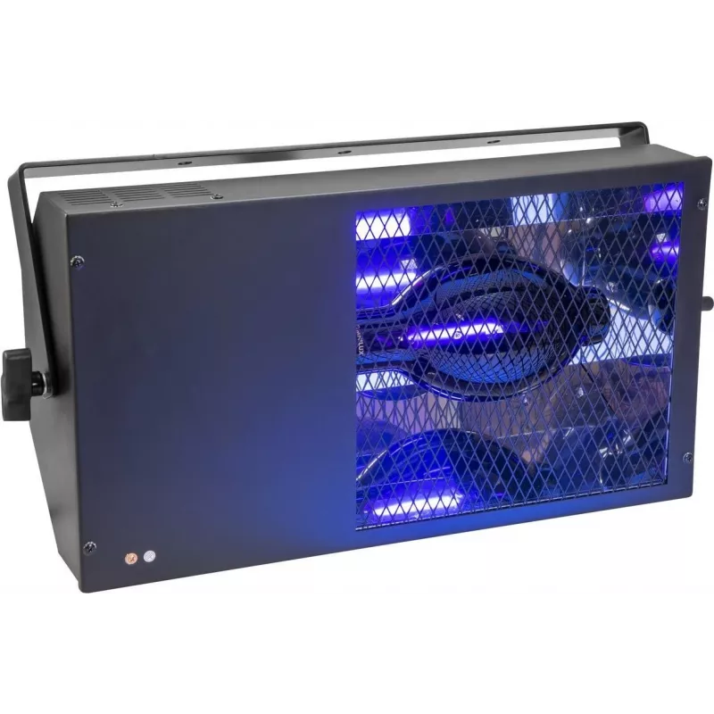 EUROLITE juodas 400 W prožektorius, modelis 51100810 – profesionalus scenos/darbo šviestuvas, juodas korpusas