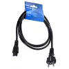 Savio CL-81 maitinimo kabelis Juodas 1.8 m Maitinimo kištukas, tipas E IEC C5