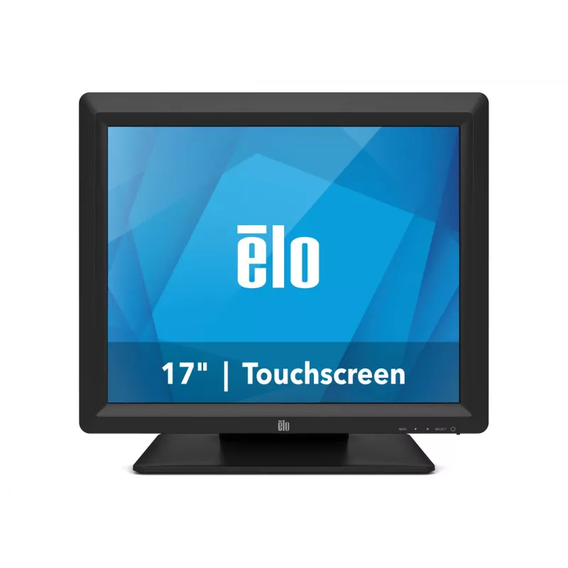 Elo Desktop Touchmonitors 1717L AccuTouch Zero-Bezel - LED monitorius - 43,2 cm (17) - jutiklinis ekranas - 1280 x 1024 @ 75 Hz - 250 cd/m² - 800:1 - 5 ms - VGA - juoda