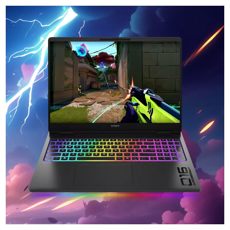 HP OMEN by MAX 16-ah0095ng CU 9 275HX, NVIDIA GeForce RTX 5080, 32GB 2TB SSD W11Home - Išdėstymas gali būti vokiškas