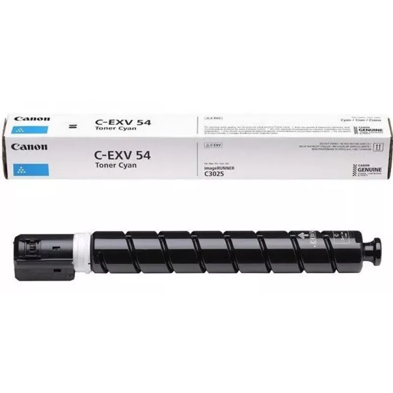 Canon C-EXV 54 žydro dažų kasetė (modelis 1395C002) suderinamiems imageRUNNER spausdintuvams