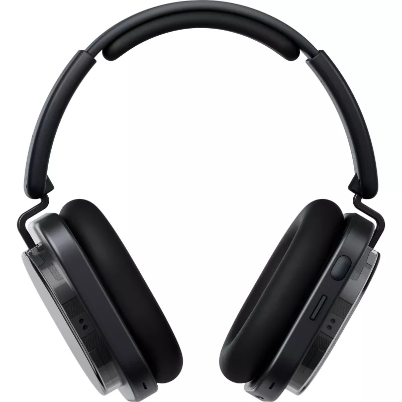 Ant ausies dedamos triukšmą slopinančios ausinės Nothing Headphone (1) — juodos, aktyvus triukšmo slopinimas, laidinis ir belaidis ryšys