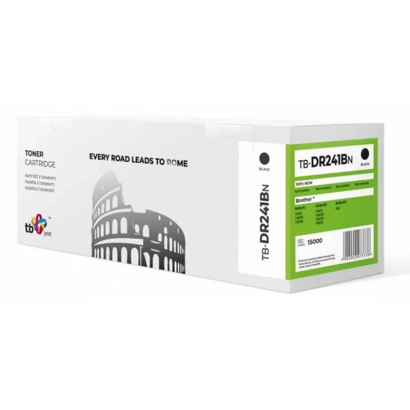 Dažų kasetė Brother DR-241CL 1000 puslapių Juoda