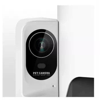 Automatinė gyvūnų ėdalo dalytuvė PETKIT P571 su kamera, 3 l talpa, balta