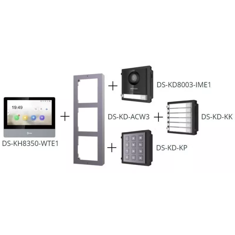 Hikvision DS-KD-KP/S domofono sistemos priedas Klaviatūra