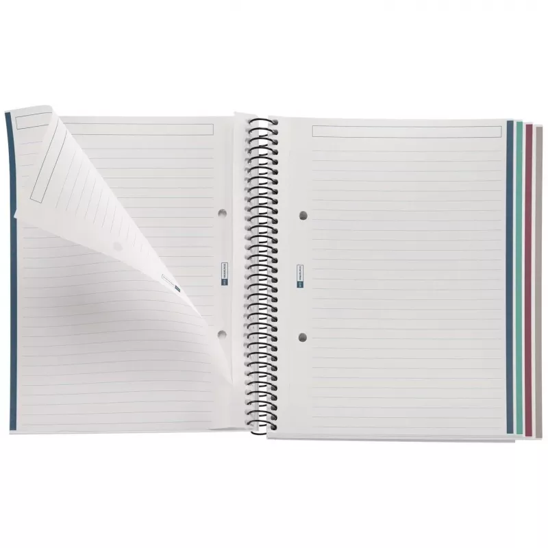 Miquelrius Notepad World Map Design Recycle A5 80 Sheets (Freight Delivery)