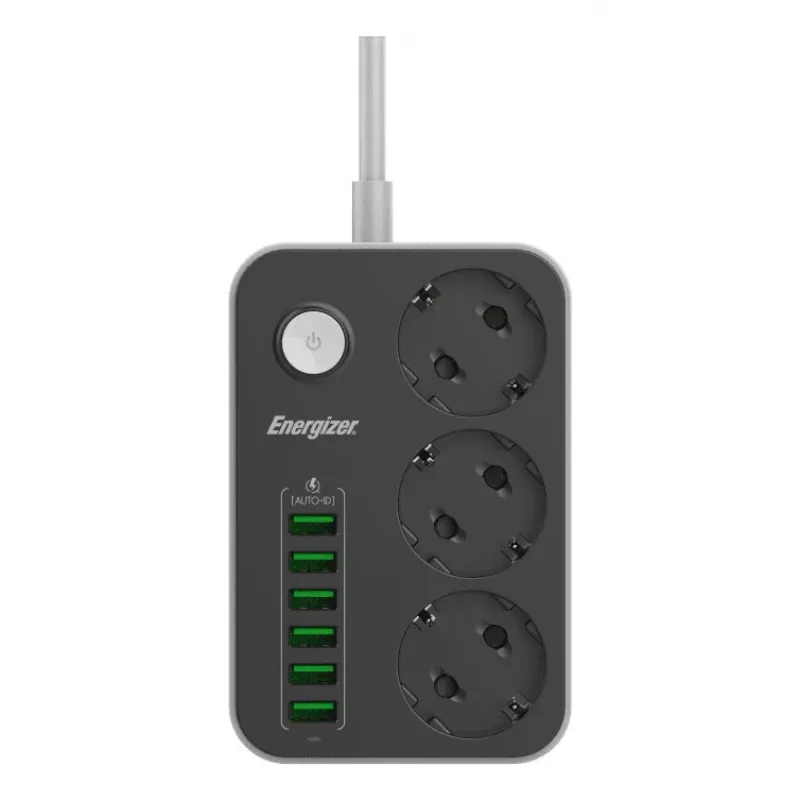 Nešiojama išorinė baterija Energizer EPB2500W01EU 2500 mAh USB išvestis kompaktiškas įkroviklis