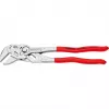 Knipex replės raktas 250 nikelio PVC poliruoti žandikauliai