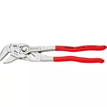 Knipex replės raktas 250 nikelio PVC poliruoti žandikauliai