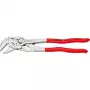 Knipex replės raktas 250 nikelio PVC poliruoti žandikauliai