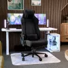 Arozzi Soft Fabric/Metal/Aluminium | Žaidimų kėdė | Vernazza Soft Fabric | Pure Black