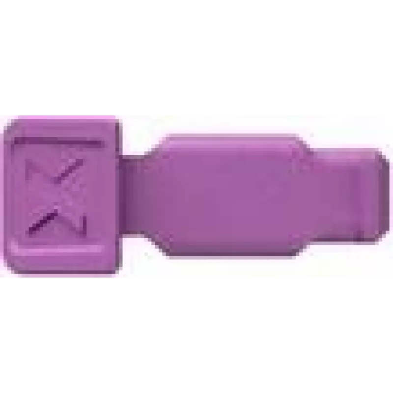 KNIPEX KN 00 61 10 CV - ColorCode Clip - 10 vienetų Violetinė (00 61 10 CV)