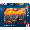 Dėlionė, schmidt spiele Paryžietiški stogų šnabždesiai — 1000 dalių