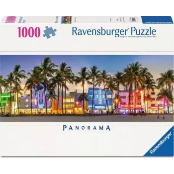Dėlionė Ravensburger 12001710 — 1000 detalių, Miesto motyvas, 980×375 mm, amžius 14+