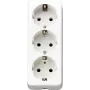 Jung Triple Schuko lizdas su tempimo atpalaidavimu, aws 10 S 23 L WW (10S23LWW)