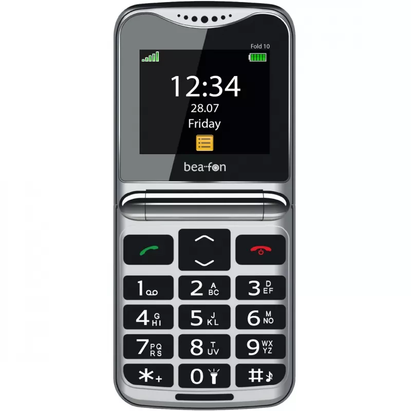 Mobilusis telefonas Bea-Fon Fold 10, 4,0 colių ekranas