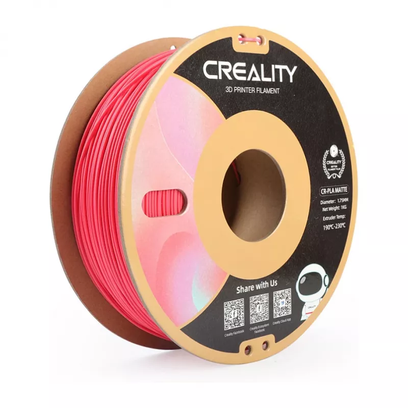 3D spausdinimo medžiaga Creality 3301010300 Polipieno rūgštis PLA Raudona 1 kg 1,75 mm