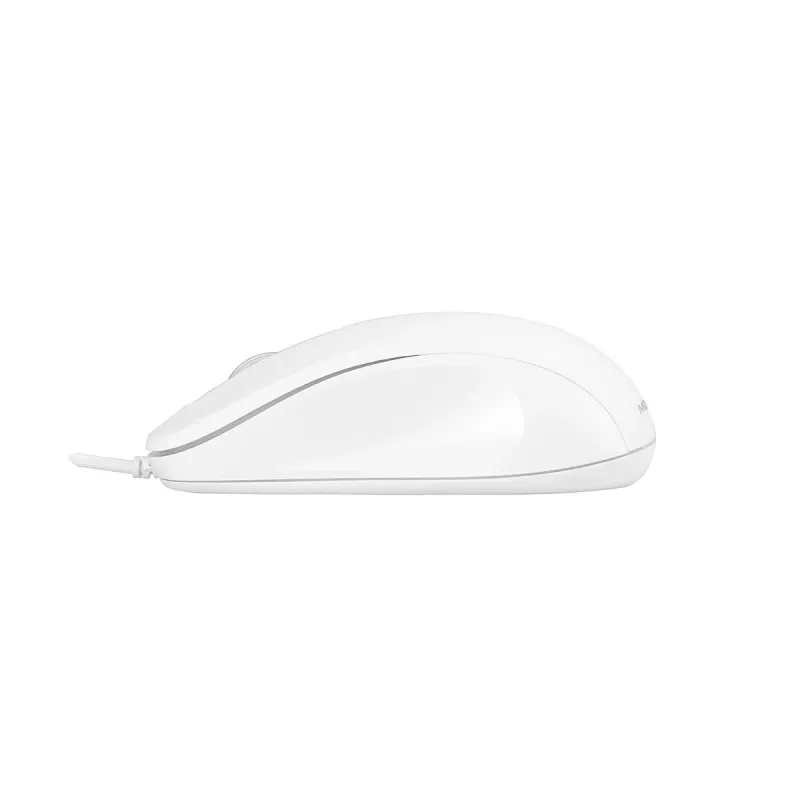 MODECOM M10 M-MC-0M10-200 Pelė (optinė, 1000 DPI, balta spalva) (M-MC-0M10-200)