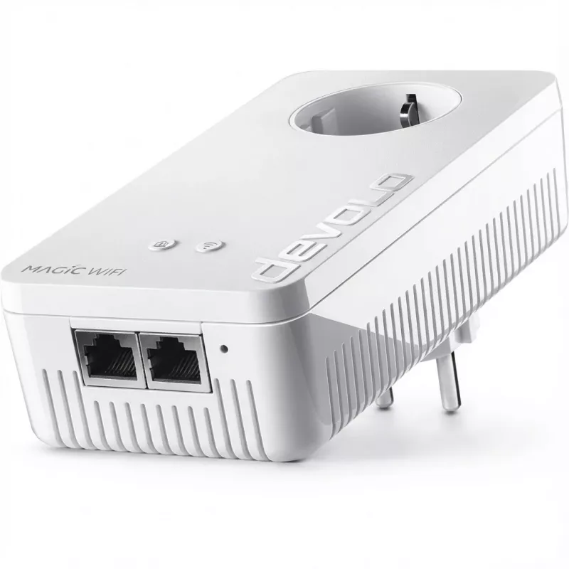 Powerline adapteris Devolo Magic 2 WiFi 6 next — 2400 Mbit/s (Powerline), 3000 Mbit/s (tinklinis)