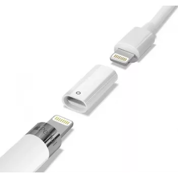 Stylus accessory OEM Apple Pencil Lightning Charger Adapter model 923-00817