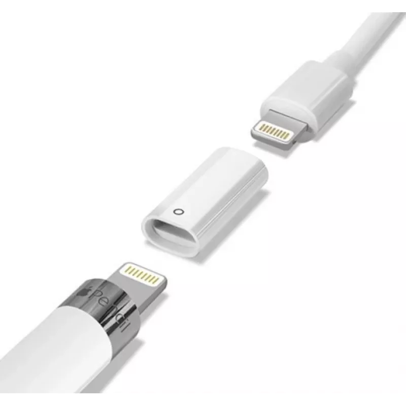 Stylus accessory OEM Apple Pencil Lightning Charger Adapter model 923-00817