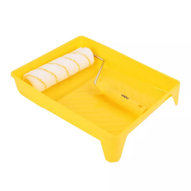 Cilindrinis šepetys 3 viename rinkinys Deli Tools EDL509703