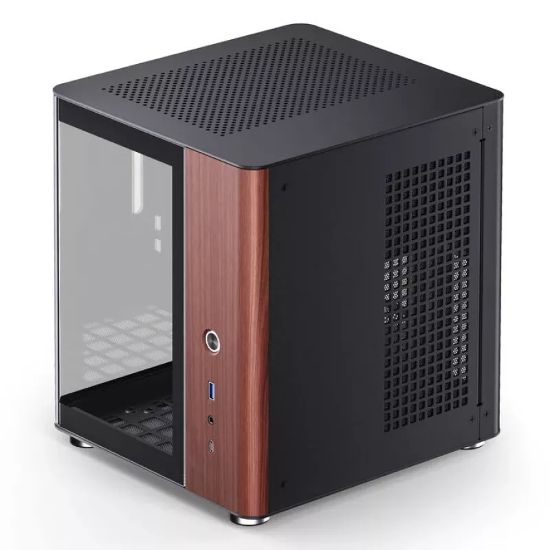 PC korpusas Jonsbo TK-0, Mini-Tower, Mini-ITX, juodas