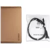 Diskų keitiklio laikiklis icybox MCIO 8i 74 kontaktų SFF-TA-1016 į 2× OCuLink 42 kontaktų 4i MB302L-B