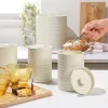Stalo komplektas Russell Hobbs RH03270CEU7 kreminis 4 dalių — virtuvės stalviršio komplektas, kreminė apdaila