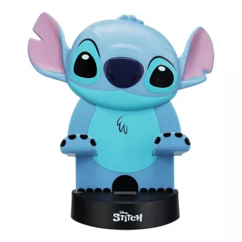 Išmaniojo telefono laikiklis Paladone PP13486LS Stitch dizainas — reguliuojamas stovas telefonams ir mažiems planšetiniams kompiuteriams