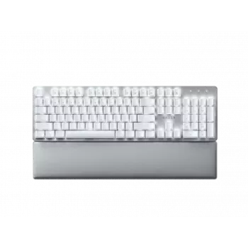 Razer Pro Type Ultra klaviatūra biurui USB RF belaidė Bluetooth QWERTY US English sidabrinė balta