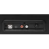 Denver VPL-120Juoda juostinė USB patefono sistema su įmontuotais garsiakalbiais