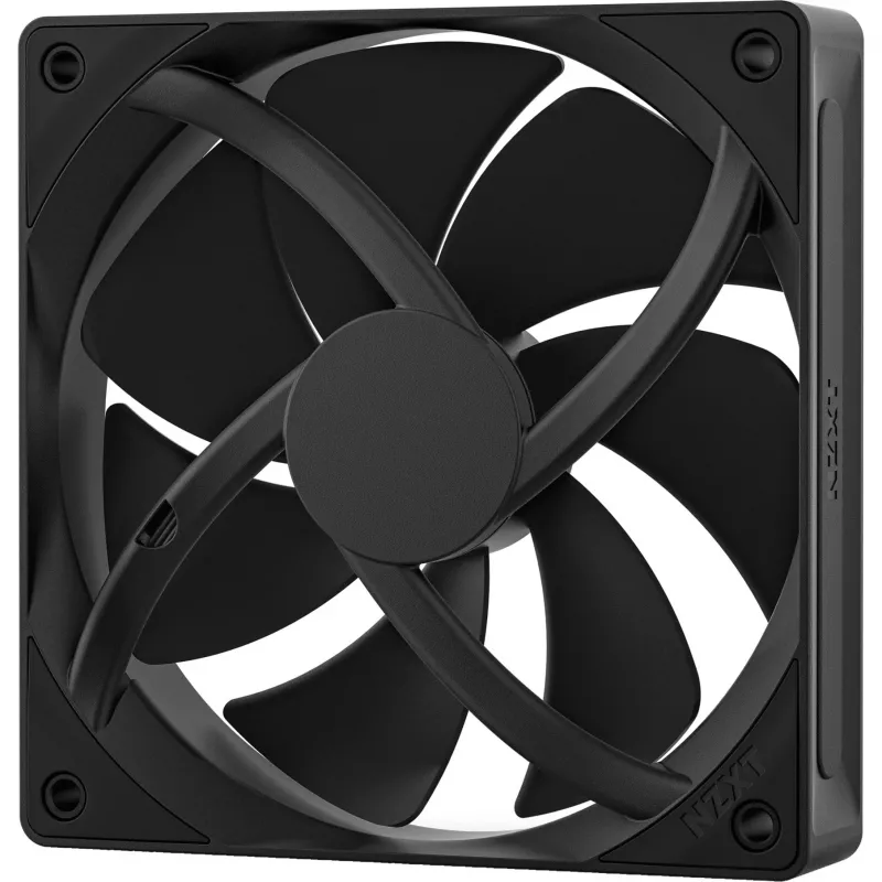 NZXT F Series F120P 120mm korpuso ventiliatorius - juodas