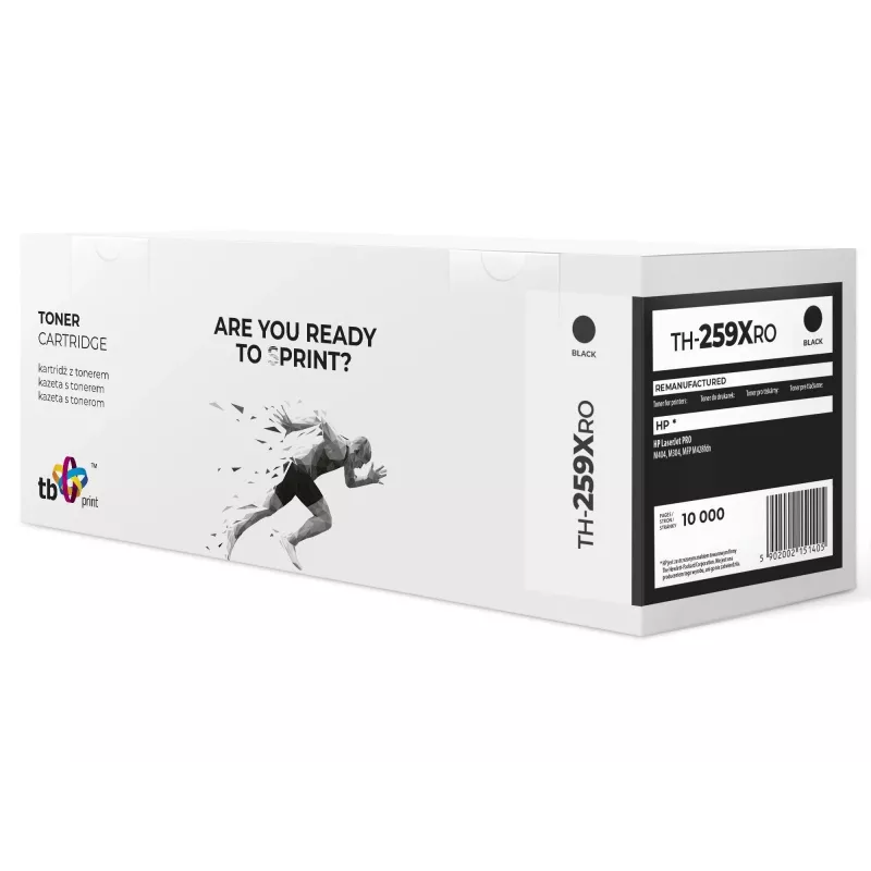 Toner skirta HP LJ PRO M404 CF259X TH-259XRO atnaujinta Juoda