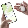 HAMA Item Finder 00185815 Bluetooth, skirtas „Apple Find My“ programėlei, baltas – seklys asmeniniams daiktams rasti