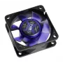 Kompiuterio korpuso ventiliatorius NoiseBlocker JuodaSilentFan XR1 — 60 mm, 6 V, 1600 RPM, 18 m³/h, 11 dB, juodas
