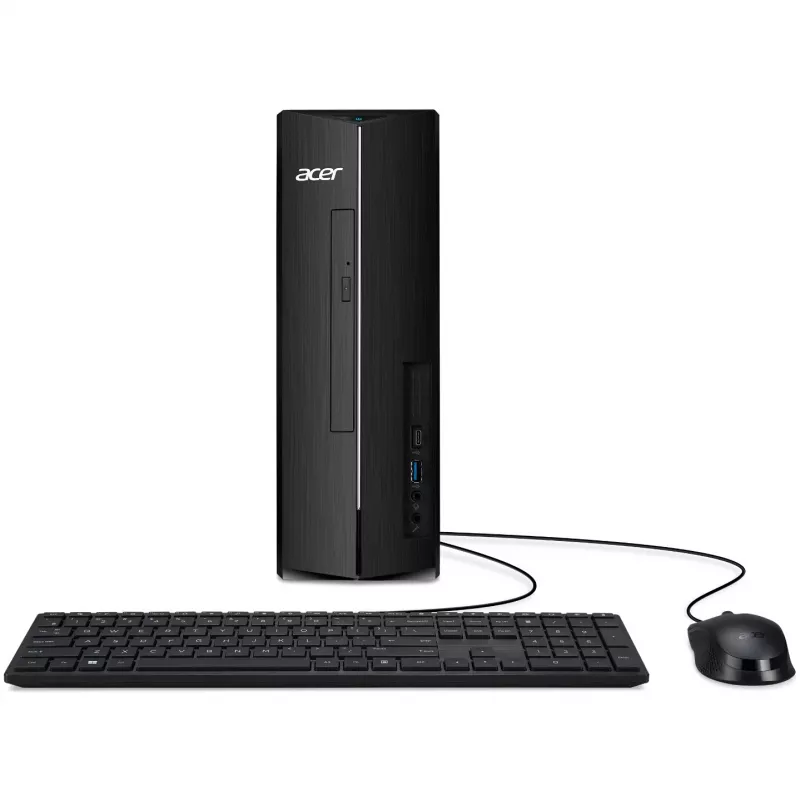 Acer Aspire XC-1785 - Kompaktiškas bokštas - Core i5 i5-14400 / 2,5 GHz - RAM 16 GB - SSD 1,024 TB - UHD Graphics 730 - Wi-Fi 6E, Bluetooth, 1GbE - WLAN: 802.11a/b/g/n/ac/ax (Wi-Fi 6E), B