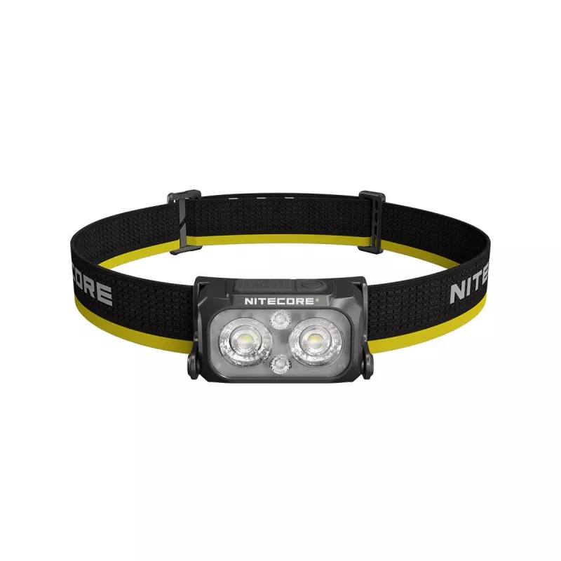 Priekinis žibintas Nitecore NU25 MCT – įkraunamas priekinis žibintas, iki 400 liumenų, kompaktiškas belaidis apšvietimas