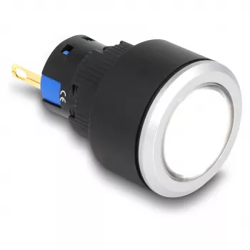 Pramoninė mašinos lemputė DELOCK 22054 — LED lempa, 1 lempa, IP40/IP65, AC 250V 5A, Ø 2,5 cm, A 42 mm