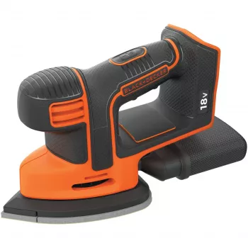 Detalusis šlifuoklis Juoda & Decker BDCDS18N, belaidis 18V Li‑Ion 1.5Ah, 12 000 aps./min., juoda/oranžinė