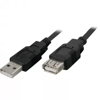 USB A į USB A laidas GEMBIRD 68904, USB 2.0, 3 m, juodas