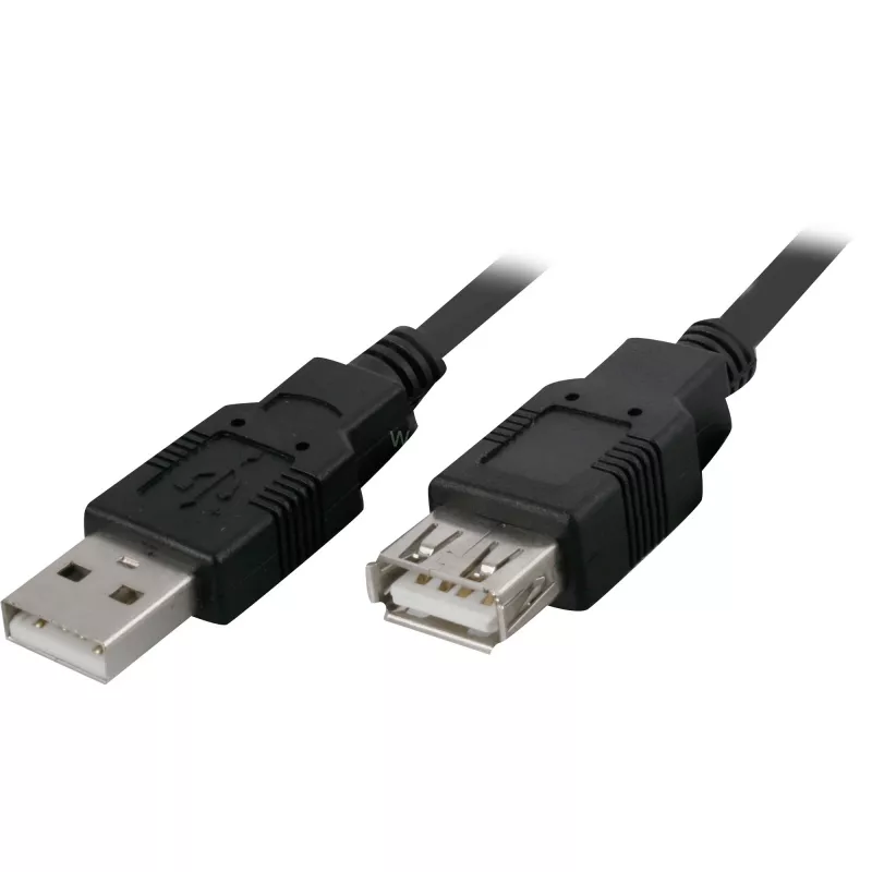 USB A į USB A laidas GEMBIRD 68904, USB 2.0, 3 m, juodas