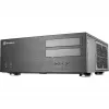 SilverStone Grandia GD08 - Desktop - SSI EEB - be maitinimo šaltinio - juodas - USB/Audio