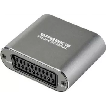 SpeaKa Professional TV, Monitor Converter SP-HSC-200 [HDMI - SCART] 3840 x 2160 Pixel (SP-10461512)