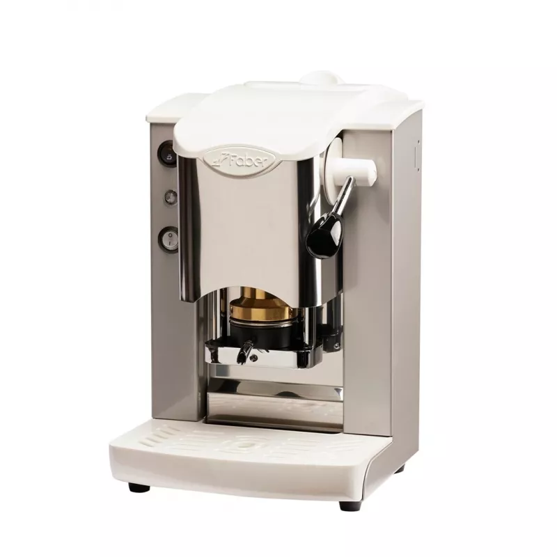Espreso aparatas FABER Faber Slot Inox ESE Pad — pilka/balta/sidabrinė