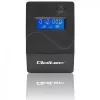 Qoltec Monolith nepertraukiamo maitinimo šaltinis (UPS) Dvigubo keitimo (Online) 1 kVA 600 W 2 SCHUKO lizdai