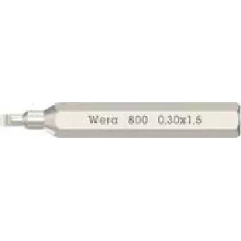 Wera 800 Micro Plokščiasis antgalis 1.5 mm 1 vnt. (05058104001)