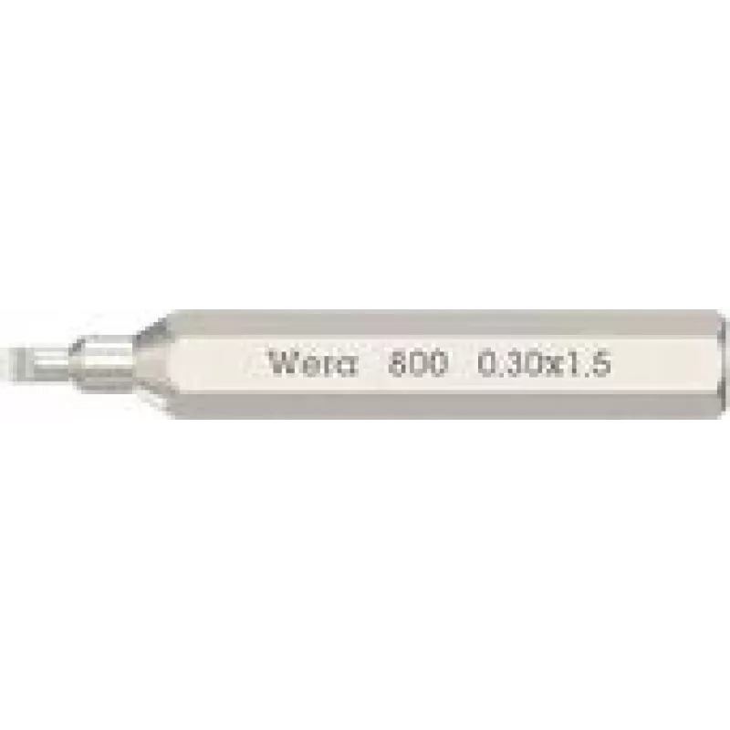 Wera 800 Micro Plokščiasis antgalis 1.5 mm 1 vnt. (05058104001)