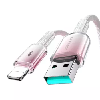 USB-A į Lightning laidas Joyroom S-A42 3A 1,2 m baltas