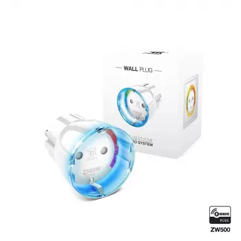 Fibaro FIBEFGWPF-102-5 maitinimo kištuko adapteris, F tipo, baltas